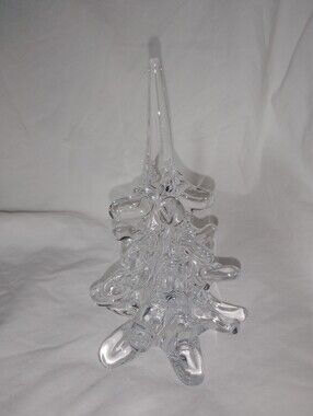 Marcolin Art Crystal Tree Made In Sweden 5 7/8" Tall Decor Christmas Easter Boho